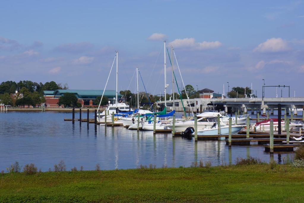 Bridgepointe Hotel & Marina New Bern Luaran gambar